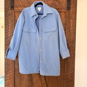 H&M Sky Blue Casual Jacket